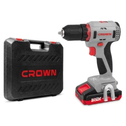 Taladro atornillador batería Crown 20V/2Ah 35/55Nm