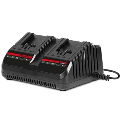 Cargador doble de batería Crown 20V 4A