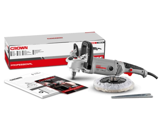 Pulidora eléctrica Crown Ø180mm 1300W Pulidora eléctrica Crown Ø180mm 1300W
