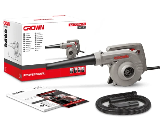 Soplador de taller Crown 710W Soplador de taller Crown 710W