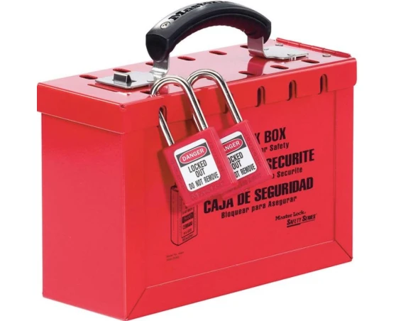 Caja de seguridad portátil bloqueo en grupo MasterLock