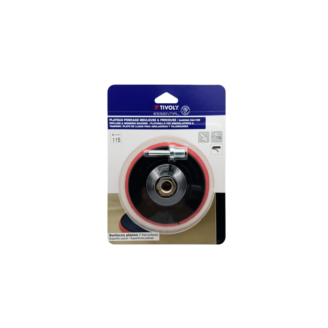 Plato de pulido autoadhesivo M14 Ø115 mm