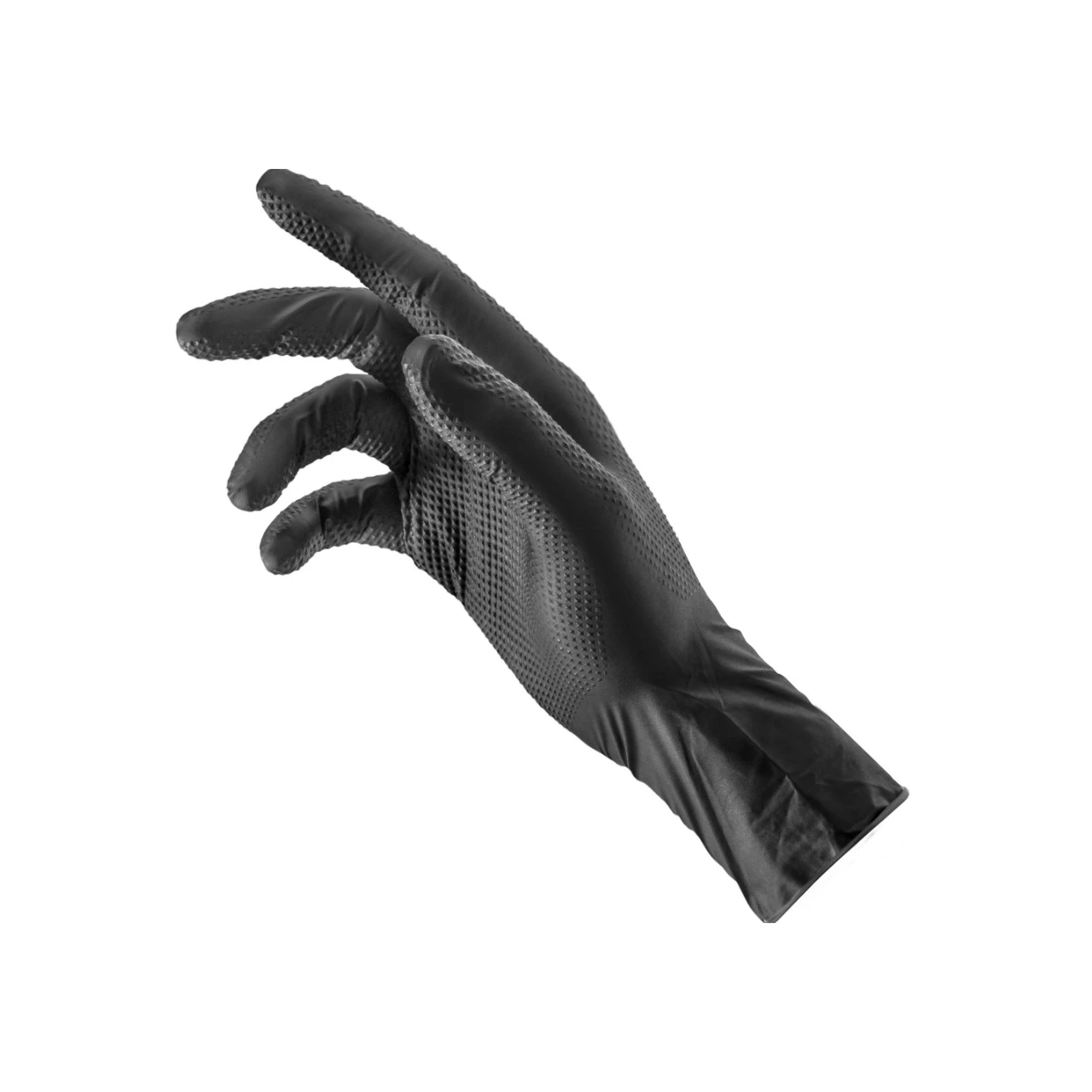 Guantes desechables nitrilo Garaje Monkey negro Guantes desechables nitrilo Garaje Monkey negro