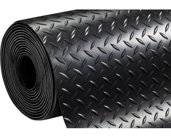 Goma pavimento hojas (Rollo)