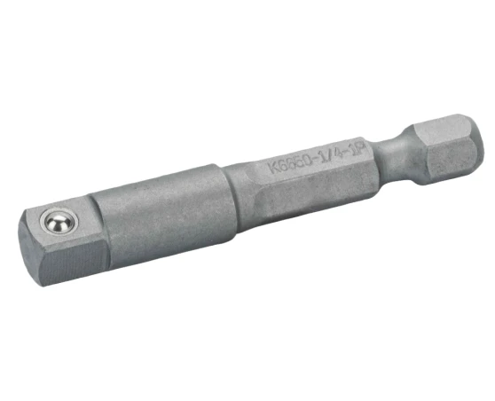 Adaptador cuadradillo vaso para cuadrado 1/4" Adaptador cuadradillo vaso para cuadrado 1/4"