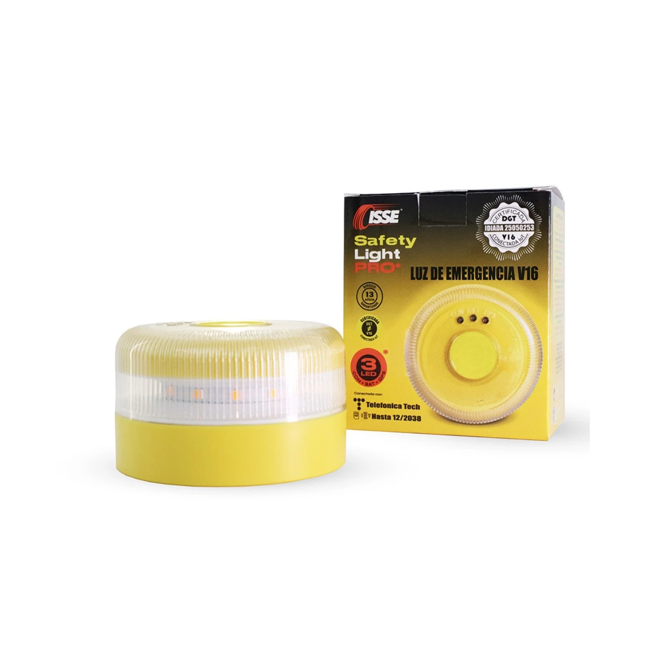 Baliza homologada conectada DGT3.0 ISSE LIGHT PRO V16
