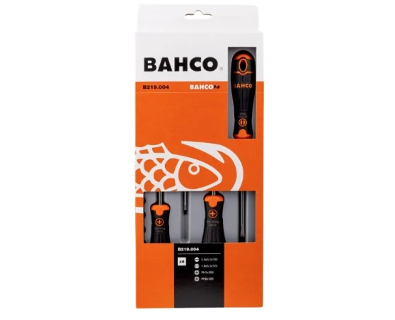 Pack destornilladores 4pcs PL/PH Bahco Fit