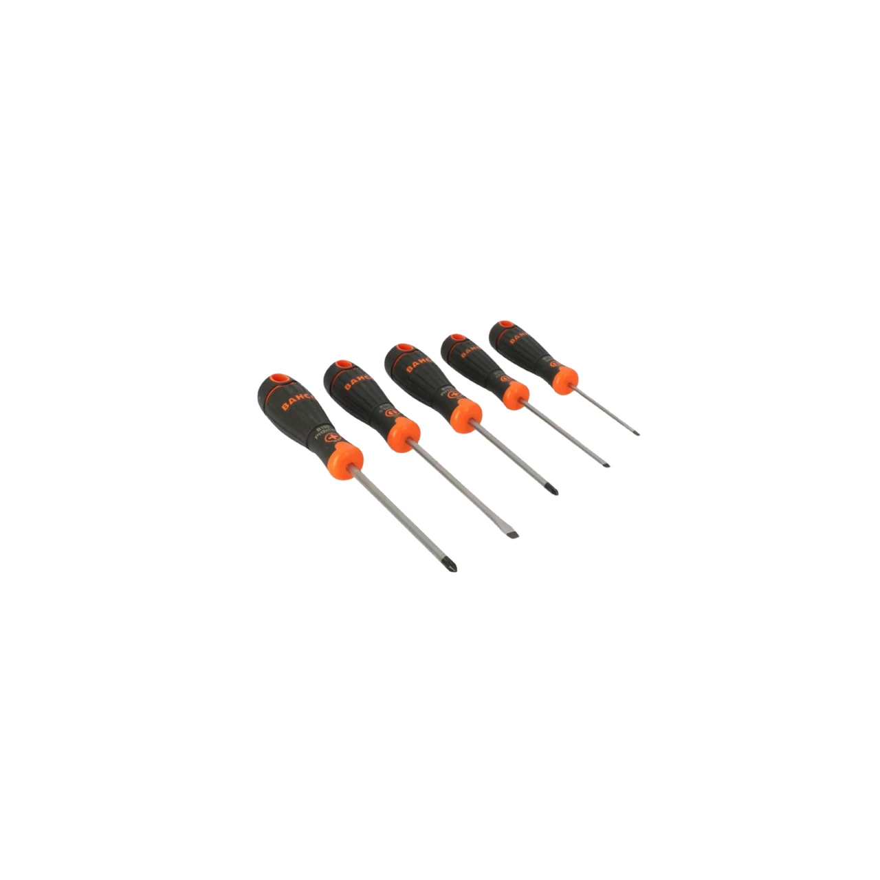 Pack destornilladores 5pcs PL/PH Bahco Fit