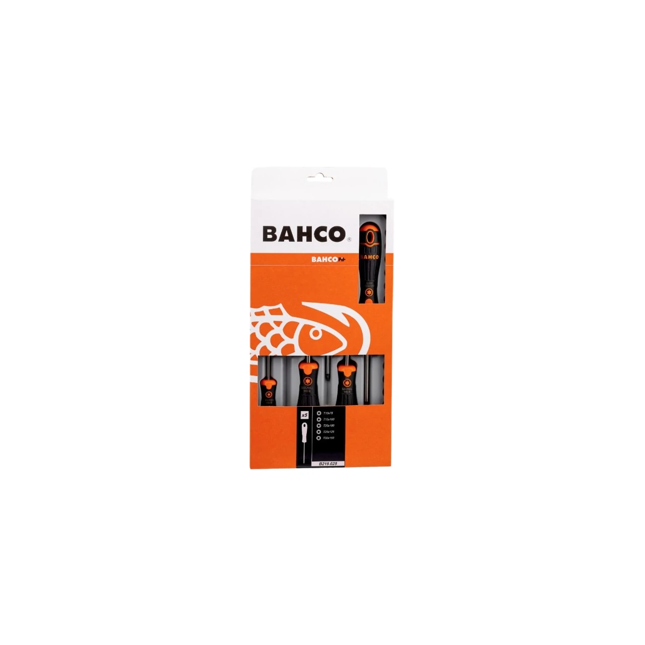 Pack destornilladores 5pcs TORX Bahco Fit