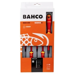 Pack destornilladores aislados 5pcs PL/PH Bahco Fit