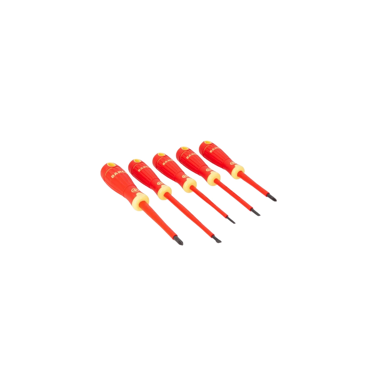 Pack destornilladores aislados 5pcs PL/PH Bahco Fit