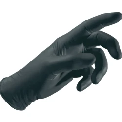 Guantes desechables nitrilo Neri 55S negro 100uds