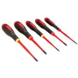 Pack destornilladores aislados integrados 5pcs PL/PH Ergo Pack destornilladores aislados integrados 5pcs PL/PH Ergo