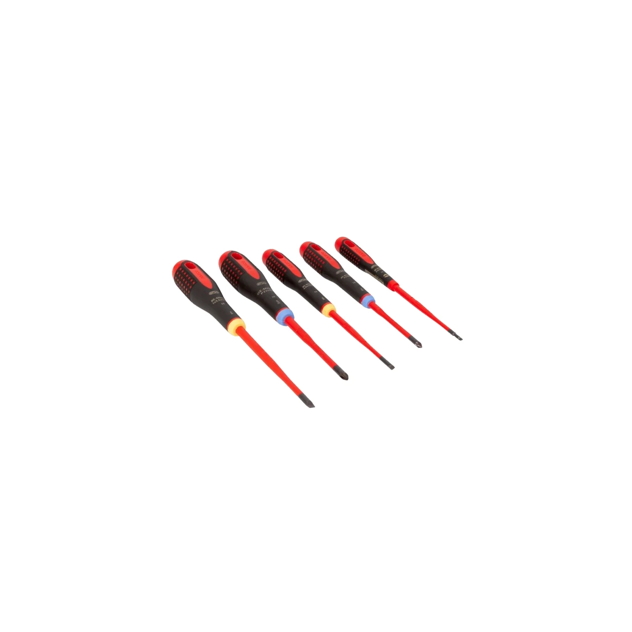Pack destornilladores aislados integrados 5pcs PL/PZ Ergo