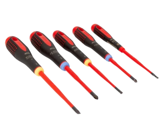 Pack destornilladores aislados integrados 5pcs PL/PZ Ergo Pack destornilladores aislados integrados 5pcs PL/PZ Ergo