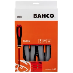 Pack destornilladores aislados 5pcs PL/PH/PZ Bahco Ergo