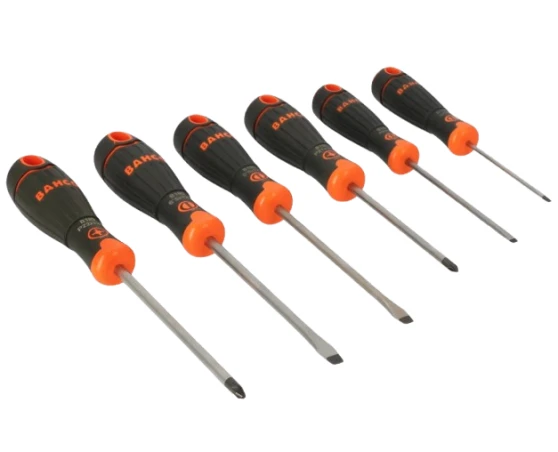 Pack destornilladores 6 pcs PL/PZ Bahco Fit Pack destornilladores 6 pcs PL/PZ Bahco Fit