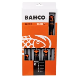 Pack destornilladores 6 pcs PL/PZ Bahco Fit Pack destornilladores 6 pcs PL/PZ Bahco Fit