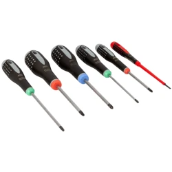 Pack destornilladores 6pcs PL/PH/PZ/TORX Bahco Ergo