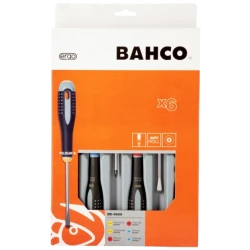 Pack destornilladores 6pcs PL/PH/PZ Bahco Ergo Pack destornilladores 6pcs PL/PH/PZ Bahco Ergo
