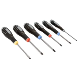 Pack destornilladores 6pcs PL/PH/PZ Bahco Ergo Pack destornilladores 6pcs PL/PH/PZ Bahco Ergo