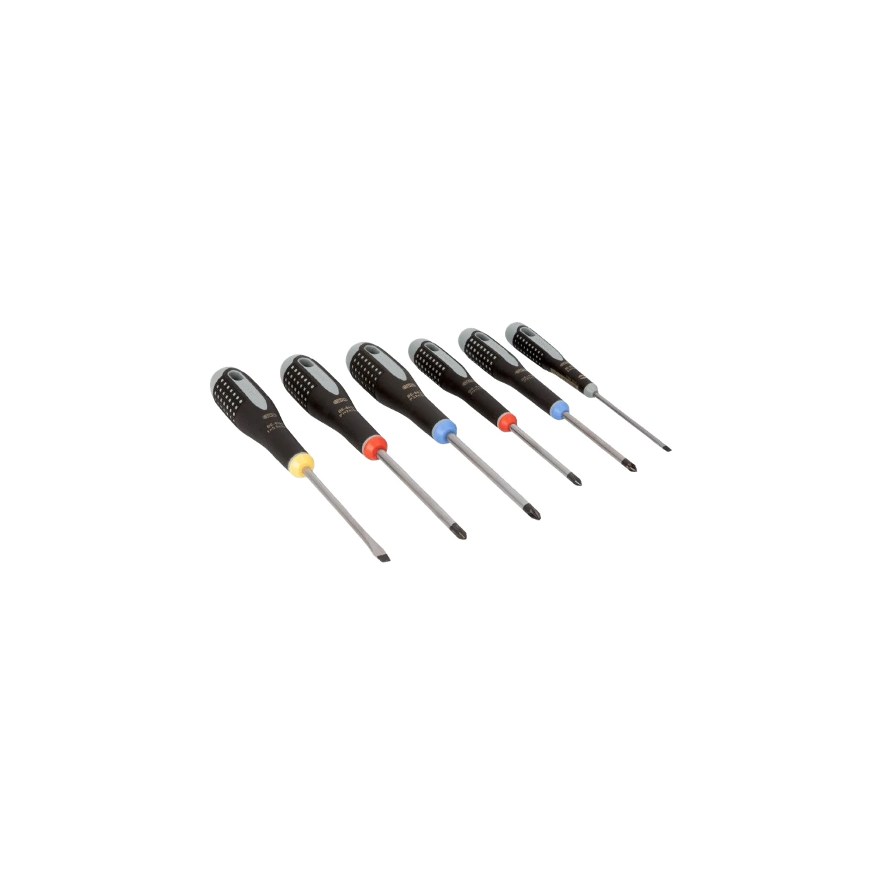 Pack destornilladores 6pcs PL/PH/PZ Bahco Ergo Pack destornilladores 6pcs PL/PH/PZ Bahco Ergo