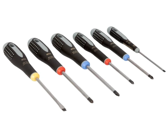 Pack destornilladores 6pcs PL/PH/PZ Bahco Ergo Pack destornilladores 6pcs PL/PH/PZ Bahco Ergo