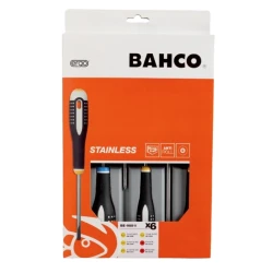 Pack destornilladores inoxidable 6pcs PL/PH Bahco
