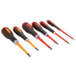 Pack destornilladores aislados 6pcs PL/PZ Bahco Ergo Pack destornilladores aislados 6pcs PL/PZ Bahco Ergo