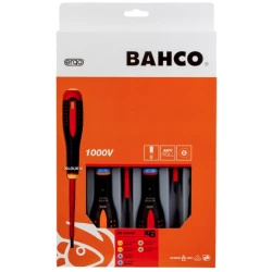 Pack destornilladores aislados 6pcs PL/PZ Bahco Ergo Pack destornilladores aislados 6pcs PL/PZ Bahco Ergo