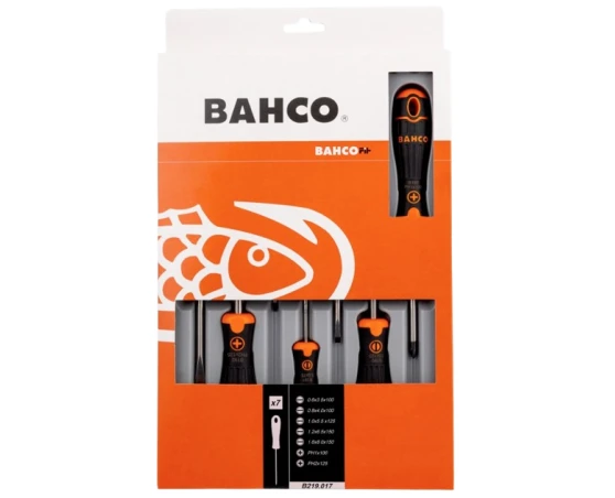 Pack destornilladores 7pcs PL/PH Bahco Fit