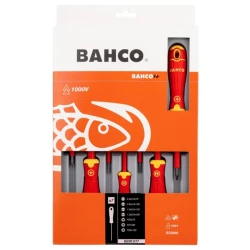 Pack destornilladores aislados 7pcs PL/PZ Bahco Fit