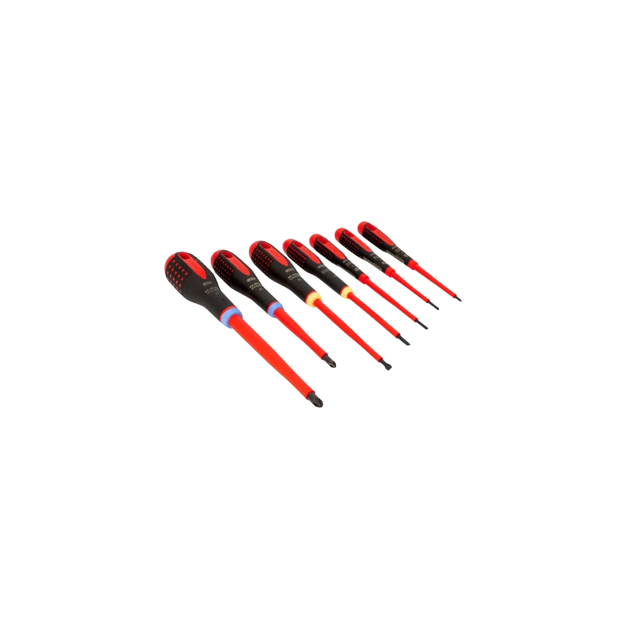 Pack destornilladores aislados 7pcs PL/PZ Bahco Ergo Pack destornilladores aislados 7pcs PL/PZ Bahco Ergo
