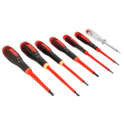 Pack destornilladores aislados 7pcs PL/PH Bahco Ergo Pack destornilladores aislados 7pcs PL/PH Bahco Ergo