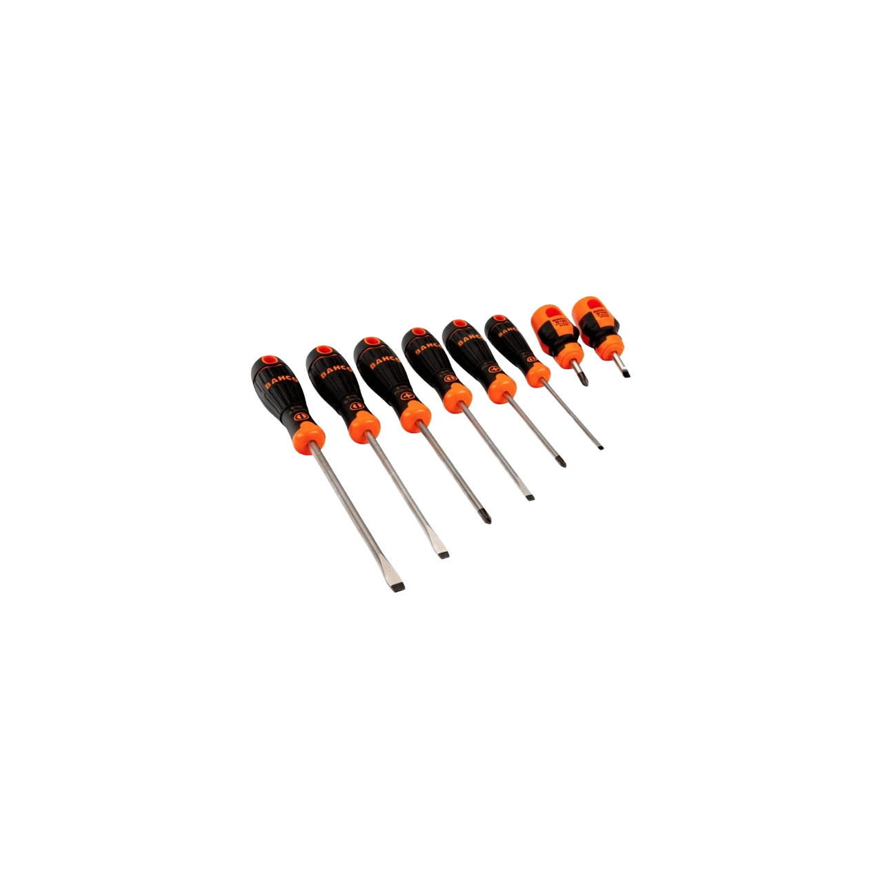 Pack destornilladores 8pcs PL/PH Bahco Fit