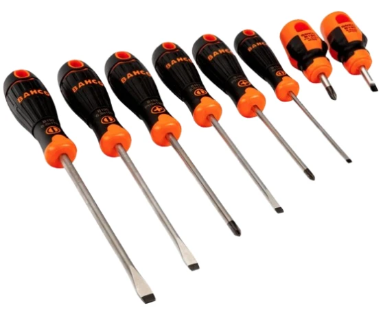 Pack destornilladores 8pcs PL/PH Bahco Fit Pack destornilladores 8pcs PL/PH Bahco Fit