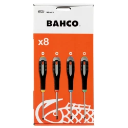 Pack destornilladores 8pcs PL/PZ/TORX Bahco Ergo