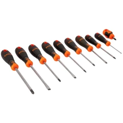 Pack destornilladores 10pcs PL/PH PZ/Robertson Bahco Fit