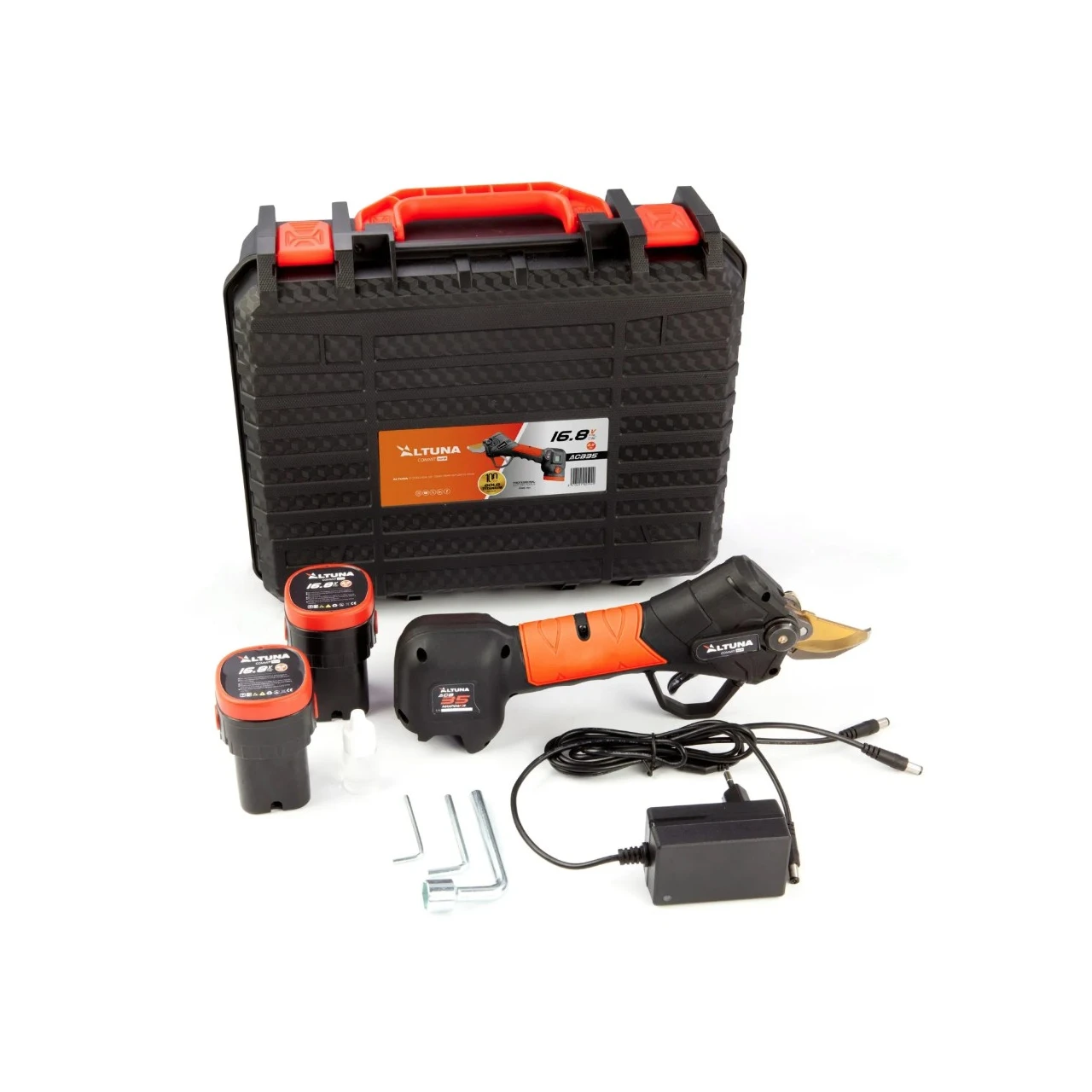 Tijera de poda a batería titanio Altuna ACB35