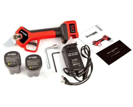 Tijera de poda a batería titanio 500W Altuna AB25