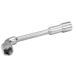 Llave de tubo acodada pipa Bahco hexagonal
