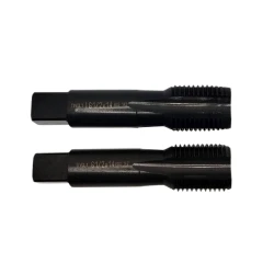 Machos a mano DIN-5157 HSS vaporizado BSP GAS 2pcs