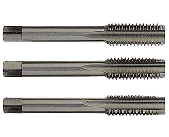 Machos a mano DIN-352 HSS UNC 3pcs