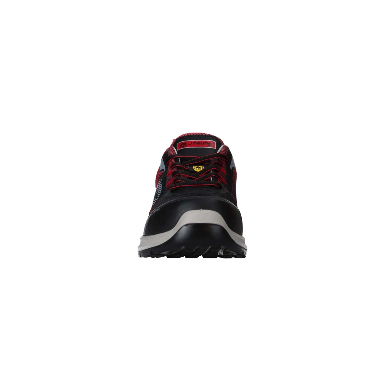 Zapato de seguridad J'hayber monaco negro-rojo S1PS SR FO