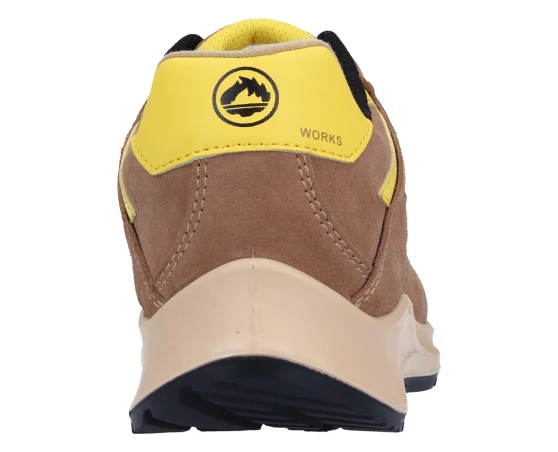 Zapato de seguridad J'hayber Dakar camel S1PS SR FO
