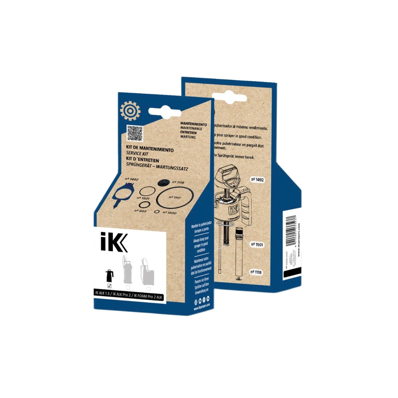 Kit mantenimiento IK ALK 1,5/ALK Pro 2/Foam Pro 2 ALK