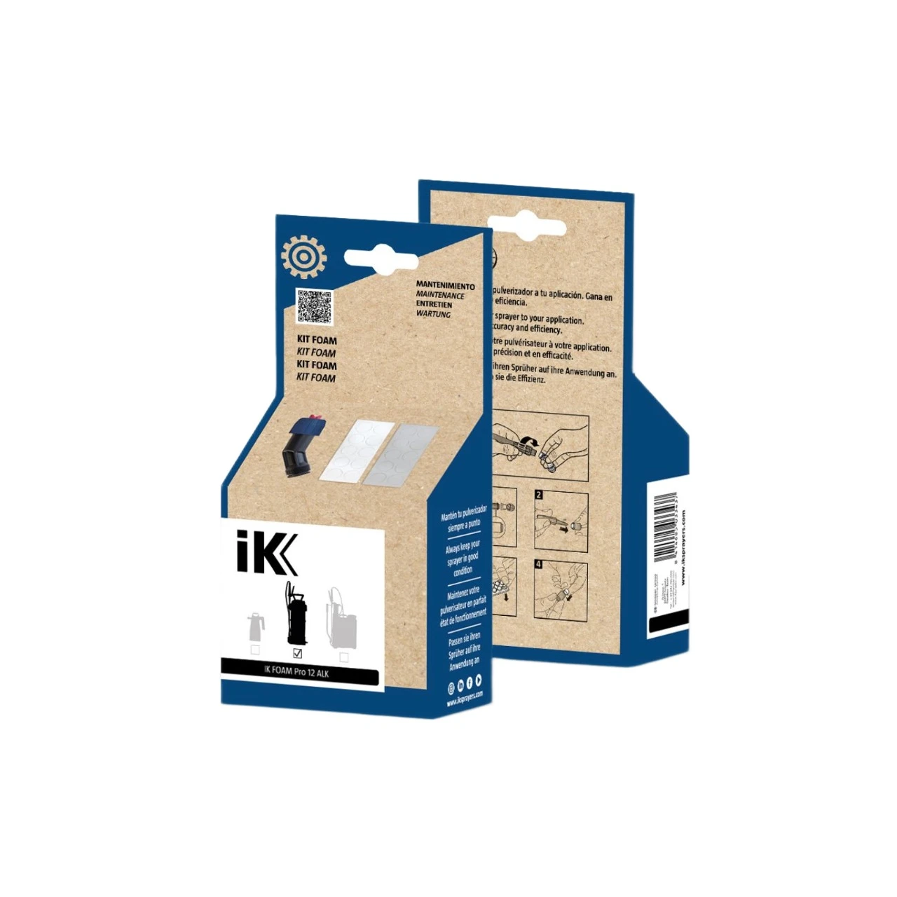 Set boquilla IK Foam Pro 12 ALK