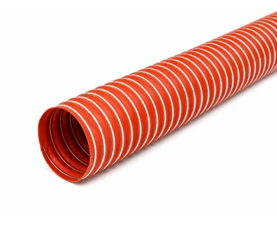 Tubo succión silicona fibra de vidrio doble capa (Rollo) Tubo succión silicona fibra de vidrio doble capa (Rollo)