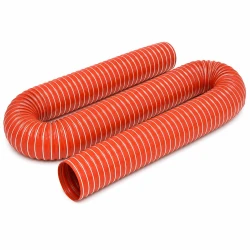 Tubo succión silicona fibra de vidrio doble capa (Rollo) Tubo succión silicona fibra de vidrio doble capa (Rollo)