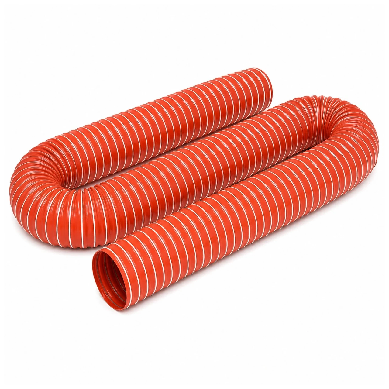 Tubo succión silicona fibra de vidrio doble capa (Rollo) Tubo succión silicona fibra de vidrio doble capa (Rollo)